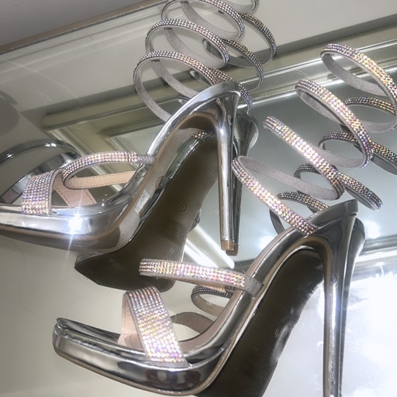 Rhinestone Heels - Picture 3 of 5